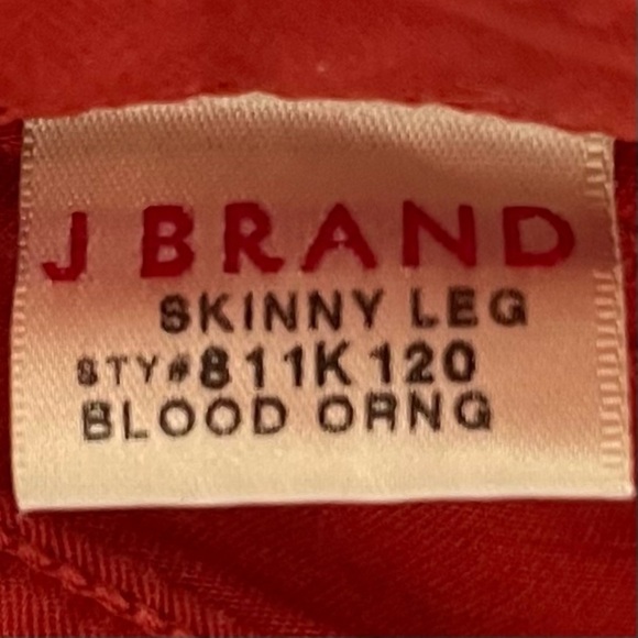 J  Brand: Blood Orange Pants - Picture 5 of 5
